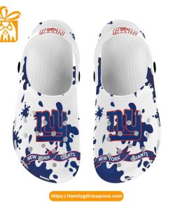 NFL Crocs – New York Giants Crocs Clog Shoes for Men & Women – Custom Crocs Shoes