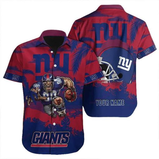 NFL Hawaiian Shirt – New York Giants Hawaiian Shirt for Men & Women – Customized Hawaiian Shirt