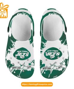 NFL Crocs – New York Jets Crocs Clog Shoes for Men & Women – Custom Crocs Shoes