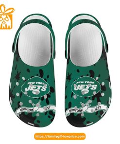 NFL Crocs – New York Jets Crocs Clog Shoes for Men & Women – Custom Crocs Shoes
