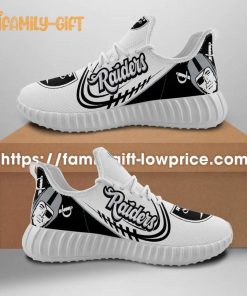 Oakland Raiders Yeezy Running Shoes for Oakland Raiders Fans