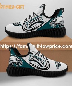 Philadelphia Eagles Yeezy Running Shoes – Versatile & Comfortable for Men and Women