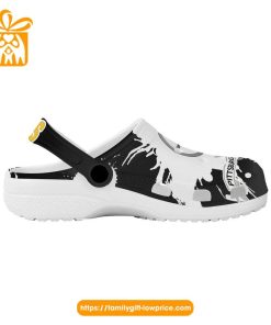 NFL Crocs - Pittsburgh Steelers Crocs Clog Shoes for Men & Women - Custom Crocs Shoes