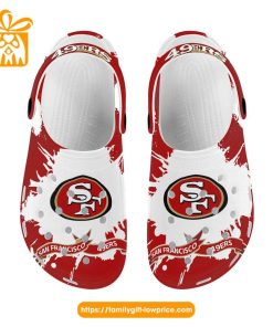 NFL Crocs – San Francisco 49ers Crocs Clog Shoes for Men & Women – Custom Crocs Shoes