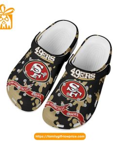 NFL Crocs - San Francisco 49ers Crocs Clog Shoes for Men & Women - Custom Crocs Shoes