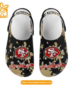 NFL Crocs – San Francisco 49ers Crocs Clog Shoes for Men & Women – Custom Crocs Shoes