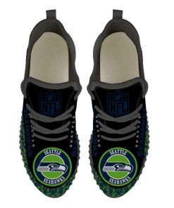 Comfy and Stylish Seattle Seahawks Yeezy Running Shoes for Men and Women 2