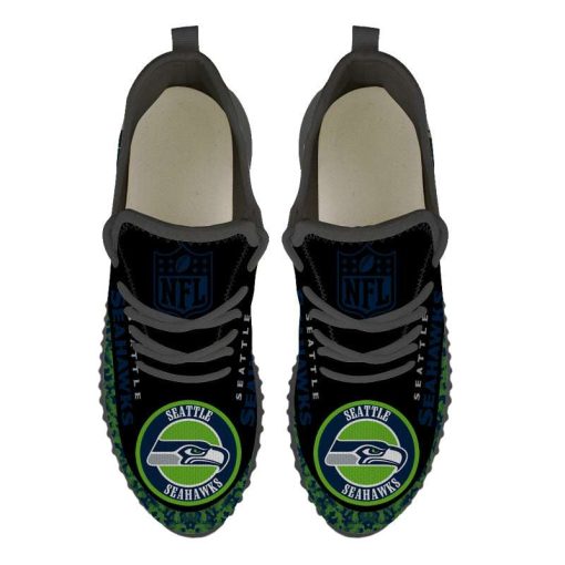 Comfy and Stylish Seattle Seahawks Yeezy Running Shoes for Men and Women