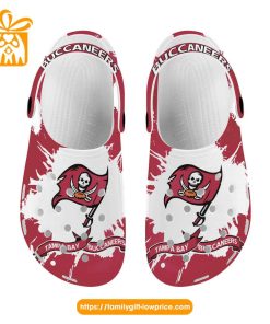 NFL Crocs – Tampa Bay Buccaneers Crocs Clog Shoes for Men & Women – Custom Crocs Shoes