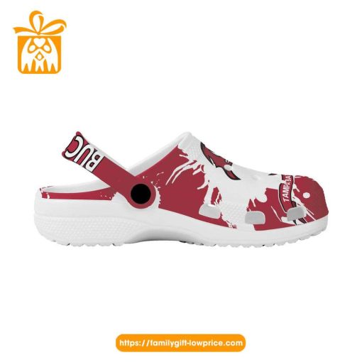 NFL Crocs – Tampa Bay Buccaneers Crocs Clog Shoes for Men & Women – Custom Crocs Shoes