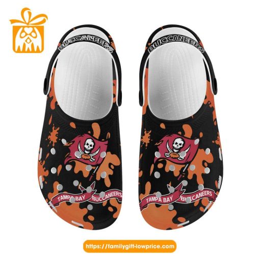 NFL Crocs – Tampa Bay Buccaneers Crocs Clog Shoes for Men & Women – Custom Crocs Shoes