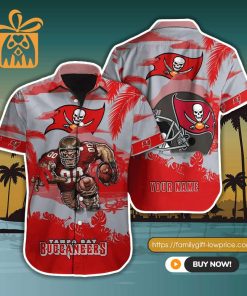 NFL Hawaiian Shirt – Tampa Bay Buccaneers Hawaiian Shirt for Men & Women – Customized Hawaiian Shirt
