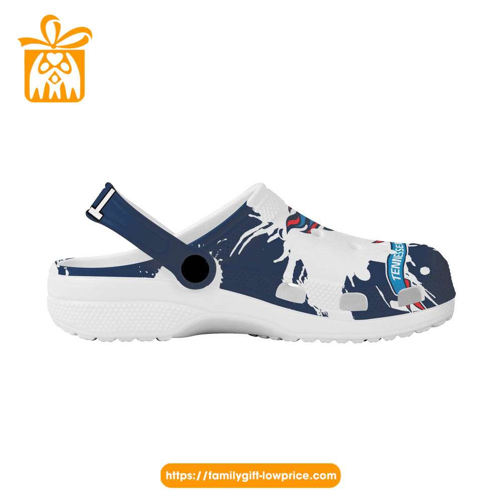 Titan Up Tennessee Titans Crocs Shoes - Discover Comfort And Style Clog  Shoes With Funny Crocs