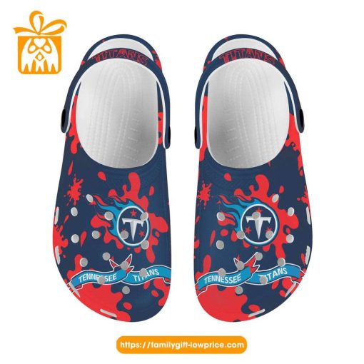 NFL Crocs – Tennessee Titans Crocs Clog Shoes for Men & Women – Custom Crocs Shoes