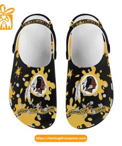 NFL Crocs – Washington Commanders Crocs Clog Shoes for Men & Women – Custom Crocs Shoes