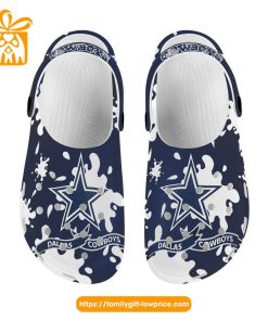 NFL Crocs – Dallas Cowboys Crocs Clog Shoes for Men & Women – Custom Crocs Shoes