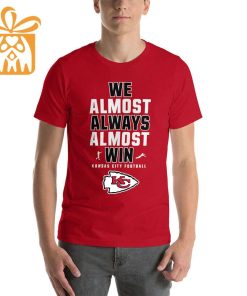 NFL Jam Shirt - Funny We Almost Always Almost Win Kansas City Chiefs T Shirts for Kids Men Women 2
