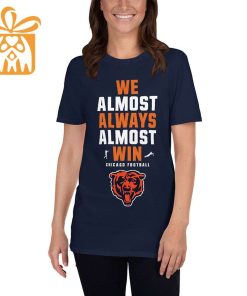 NFL Jam Shirt - Funny We Almost Always Almost Win Chicago Bears T Shirt for Kids Men Women 2