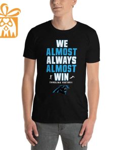 NFL Jam Shirt - Funny We Almost Always Almost Win Carolina Panthers T Shirt for Kids Men Women 1