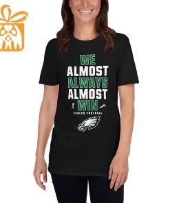 NFL Jam Shirt - Funny We Almost Always Almost Win Philadelphia Eagles T Shirt for Kids Men Women 2