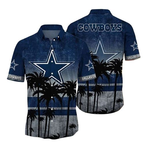 NFL Hawaiian Shirt – Dallas Cowboys Hawaiian Shirt Vintage for Men & Women – Customized Hawaiian Shirt