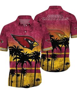 NFL Hawaiian Shirt - Arizona Cardinals Hawaiian Shirt Vintage for Men & Women - Customized Hawaiian Shirt