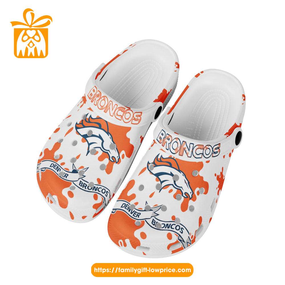 NFL Crocs - Denver Broncos Crocs Clog Shoes for Men & Women - Custom Crocs  Shoes - Gifts From The Heart At Prices You'll Love