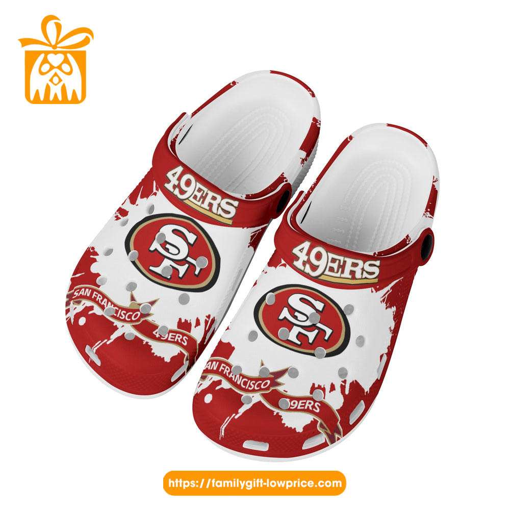 Crocs NFL San Francisco 49ers - FREE Shipping & Exchanges