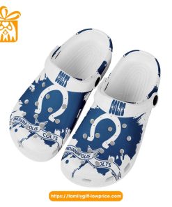 NFL Crocs - Indianapolis Colts Crocs Clog Shoes for Men & Women - Custom Crocs Shoes