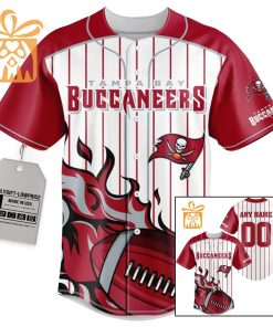 NFL Baseball Jersey – Tampa Bay Buccaneers Baseball Jersey TShirt – Personalized Baseball Jerseys