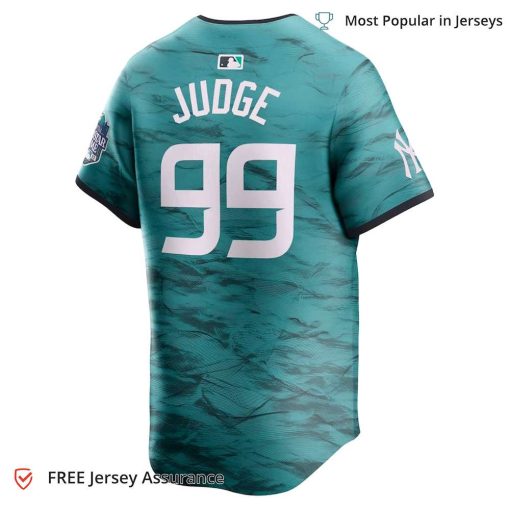 Men’s American League Judge All Star Jersey, Nike Teal 2023 MLB All Star Jersey – Best MLB Jerseys