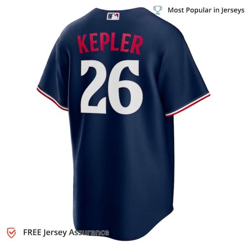 Men’s Minnesota Twins Max Kepler Jersey, Nike Navy Alternate MLB Replica Jersey – Best MLB Jerseys