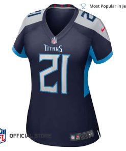 NFL Jersey Women's Tennessee Titans Roger Mccreary Jersey, Nike Navy Game Player Jersey