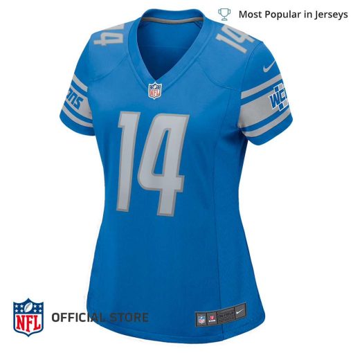 NFL Jersey Women’s Detroit Lions Amon Ra St Brown Jersey Blue Game Player Jersey