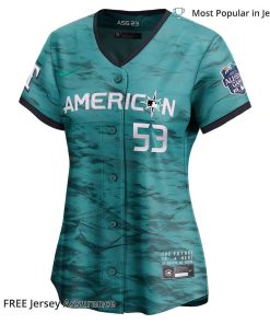 Women's American League Adolis Garcia Jersey, Nike Teal 2023 MLB All Star Jersey - Best MLB Jerseys