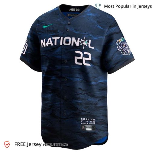 Men’s National League Soto Jersey Padres, Nike Royal 2023 MLB All Star Jersey – Best MLB Jerseys