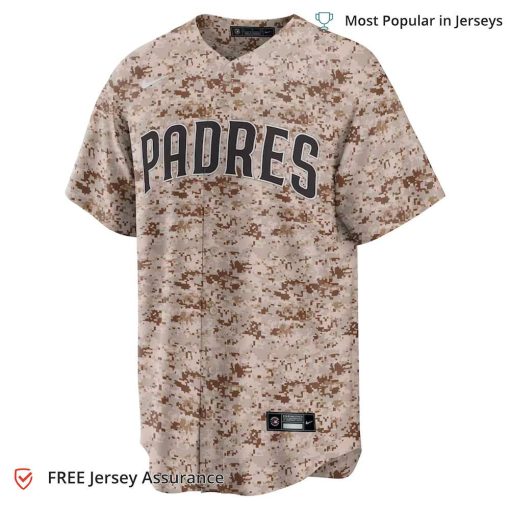 Men’s Soto Jersey Padres, Nike Camo USMC Alternate MLB Replica Jersey – Best MLB Jerseys
