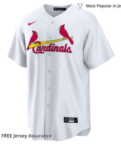 Men's St. Louis Cardinals Molina Cardinals Jersey, Nike White Home MLB Replica Jersey - Best MLB Jerseys