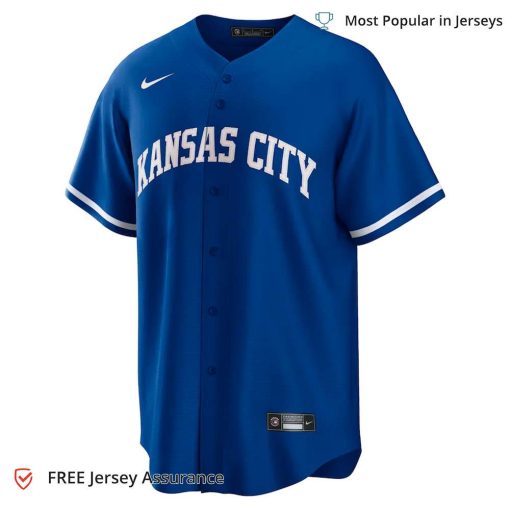 Men’s Kansas City Royals Bo Jackson Royals Jersey, Nike Royal Alternate Cooperstown Collection MLB Replica Jersey – Best MLB Jerseys