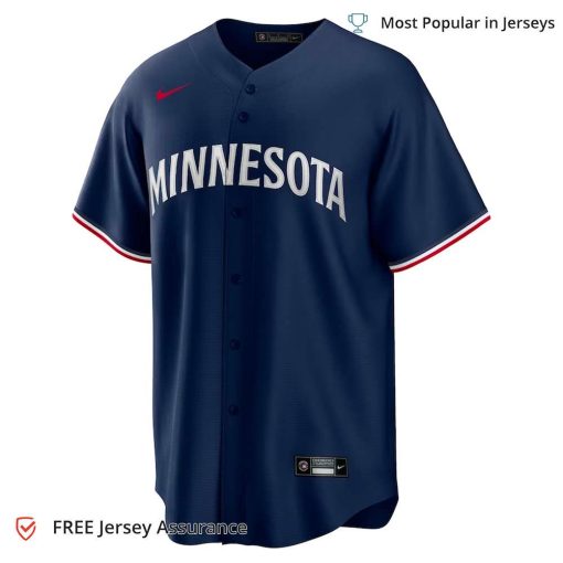 Men’s Minnesota Twins Max Kepler Jersey, Nike Navy Alternate MLB Replica Jersey – Best MLB Jerseys