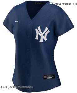 Women's New York Yankees Gerrit Cole Jersey, Nike Navy Alternate MLB Replica Jersey - Best MLB Jerseys