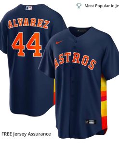 Men’s Astros Jersey Yordan Alvarez, Nike Navy Alternate MLB Replica Jersey – Best MLB Jerseys