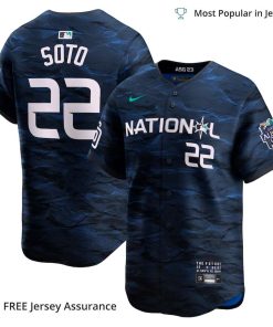 Men's National League Soto Jersey Padres, Nike Royal 2023 MLB All Star Jersey - Best MLB Jerseys