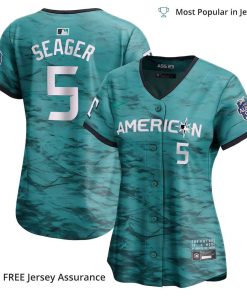 Women’s American League Corey Seager Rangers Jersey, Nike Teal 2023 MLB All Star Jersey – Best MLB Jerseys