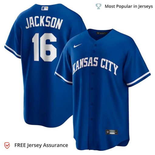 Men’s Kansas City Royals Bo Jackson Royals Jersey, Nike Royal Alternate Cooperstown Collection MLB Replica Jersey – Best MLB Jerseys