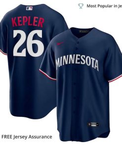 Men’s Minnesota Twins Max Kepler Jersey, Nike Navy Alternate MLB Replica Jersey – Best MLB Jerseys