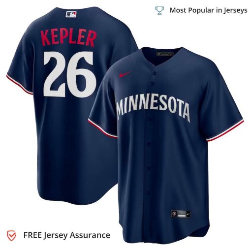 Men’s Minnesota Twins Max Kepler Jersey, Nike Navy Alternate MLB Replica Jersey – Best MLB Jerseys