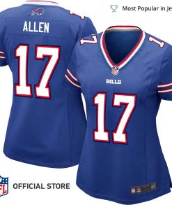 NFL Jersey Women’s Buffalo Bills Josh Allen Jersey, Nike Royal Game Player Jersey