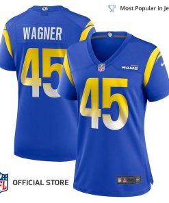 NFL Jersey Women’s Los Angeles Rams Bobby Wagner Rams Jersey, Nike Royal Game Jersey