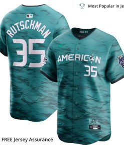 Men's American League Adley Rutschman Jersey, Nike Teal 2023 MLB All Star Jersey - Best MLB Jerseys